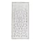 Cream Traditional Floral Mango Wood Wall Decor, 51" x 24"